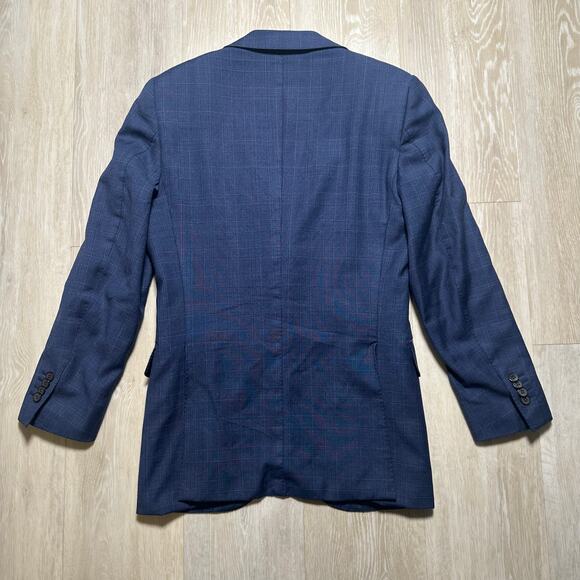 Suitsupply Italian Wool Lazio Sport Coat | Blue | Men’s Size 34 - Picture 7 of 9